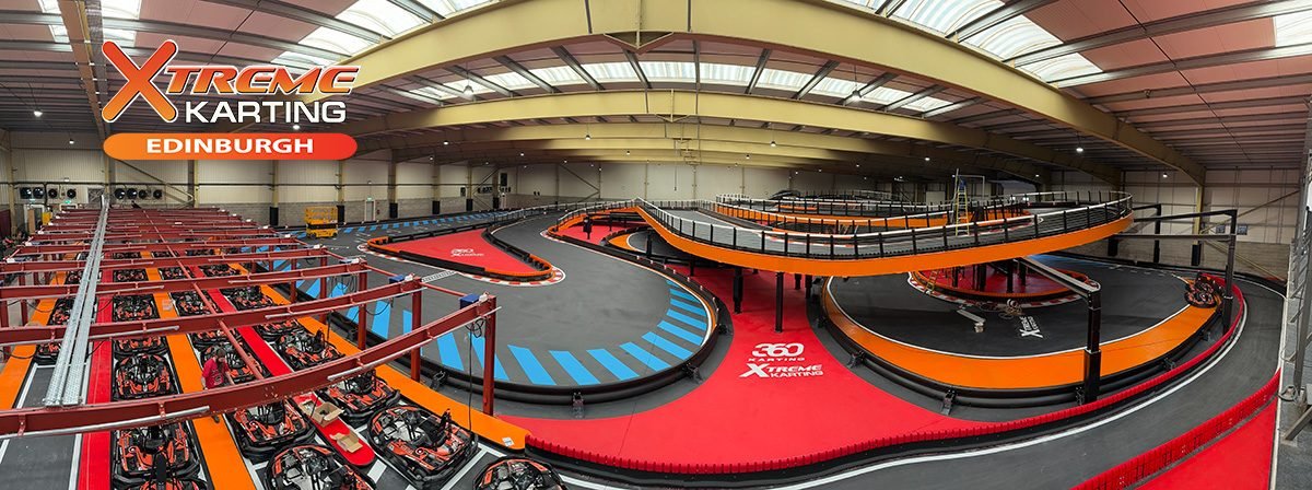 Track view at Xtreme Karting Edinburgh
